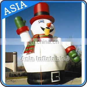 Funny Inflatable Christmas Decorations Inflatable Santa With Camper thumbnail-3