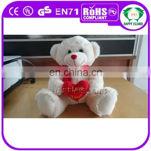 HI CE Standard Wholesale 2016 Valentines/birthday Lovely Gift Soft Plush Toy Teddy Bear Gift Plush Toy thumbnail-1