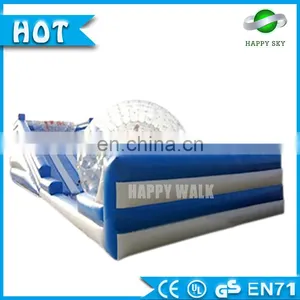 Crazy Sale! High Slide Inflatable Ramp for Zorb Ball, Inflatable Field for Hamster Ball, Inflatable Slide for Grass Ball Sports thumbnail-3