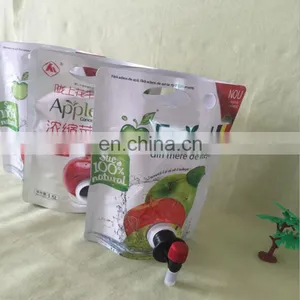 YBJ Reusable Stand up Spout Pouch Juice Drink Spout Pouch thumbnail-1