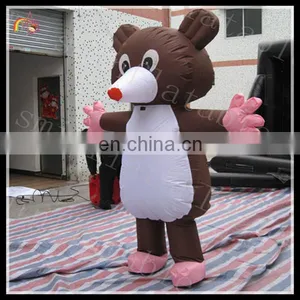 Best Price Inflatable Advertising Cartoon Mascot Costumes Moving Inflatable Cartoon On Sale thumbnail-3