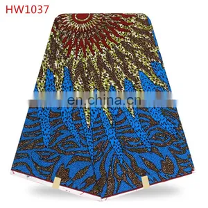 New African Print Fabric Super Wax Ankara Styles for Women Nigerian Wax Fabric thumbnail-6