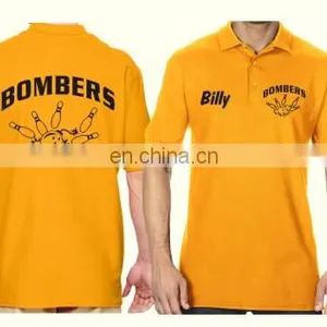 Front and Back Logo Printed Corporate Polo Tshirt thumbnail-4