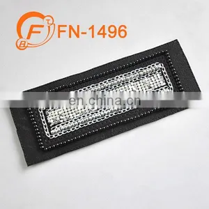 Nice Design Garment Handmade Shiny Beads Patch thumbnail-1