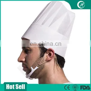 Nonwoven Disposable Chef Hat Cap thumbnail-4