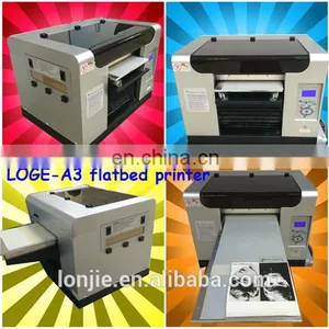 A3 Desktop Eco Solvent Flatbed Printer for Phone Cases Printing thumbnail-1