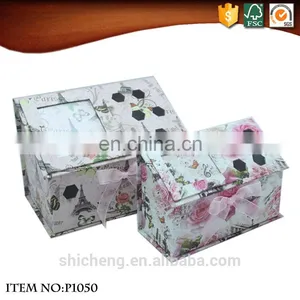 Elegant Handmade Girls Children Stationary Desk Organizer Set thumbnail-1