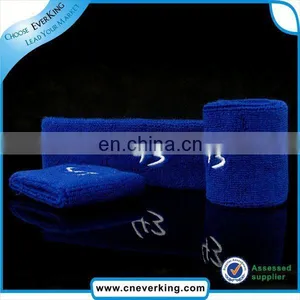 Custom Terry Blend Elastic Fibre Athletic Wristband Factory Wholesale thumbnail-4