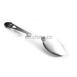 Fancy Small Smile Face Hollow Decorative Tea Spoon thumbnail-4