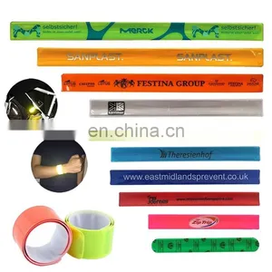 EN71 High Visibility Reflective Watch Snap Bracelet thumbnail-4
