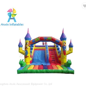 Factory Price Kids Indoor Inflatable Cartoon Slide thumbnail-1