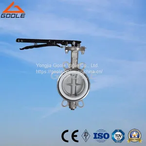 Manual Cast Iron Wafer Soft Seal Butterfly Valve (GAD71X) thumbnail-1