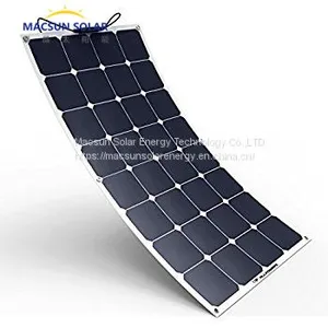 Factory Price Macsun Solar 200W Semi-flexible Monocrystalline Solar Panel thumbnail-3