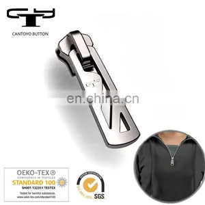 Custom Gold Metal Zipper Puller With Logo thumbnail-2