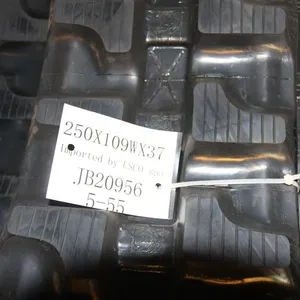 37 Links Excavator Rubber Tracks Low Ground Pressure For Kubota Kx021 thumbnail-2