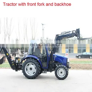 Manufacturer Supply 55HP 4x4 Tractor for Farming thumbnail-2