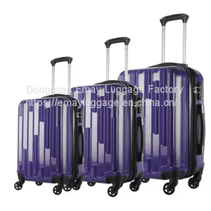 2019 Factory Polycarbonate PC ABS Trolley Luggage Carry Bag thumbnail-3