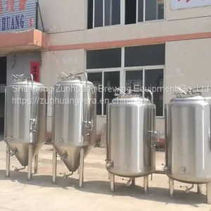 Conical Beer Fermentation Tank Beer Fermenter Brewing Equipment for Sale of 500L thumbnail-1