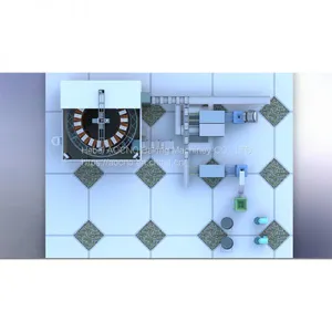 High Efficiency Hamburger Press Forming Processing Production Line thumbnail-1
