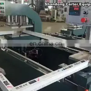 Jinan Manufacturer Two Head Pvc Windows Machinery for Welding Window Profile Machine thumbnail-1