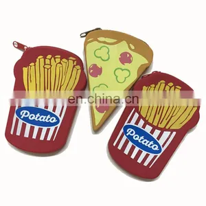 Custom Creative Silicone Wallet Cups Shape Zipper Kids Mini Change Money Bag Cheap Coin Purse thumbnail-4