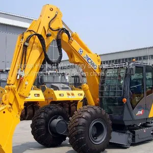 CHINA XCMG Mountain Wheel Excavator ET110 New Multi Mini Walking Excavator for Sale thumbnail-4