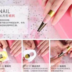 Nail Sculpting Forms Self Adhesive Nail Extension Forms thumbnail-1