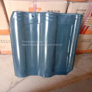 Colored Ceramic Roof Tiles Terrace Roofing Use For Buildings thumbnail-2
