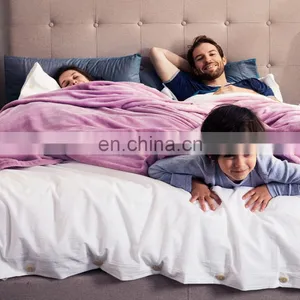 Eco Friendly Super Cozy Double Sided Adult Wearable Design Flannel Blanket For Sale thumbnail-6