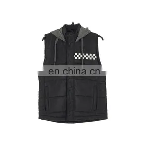 DiZNEW Bulk Wholesales Mens Outdoor Puff Velvet Waistcoat Nylon Vest thumbnail-2