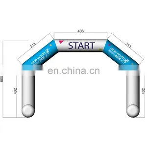 Inflatable Running Arch With Logo Start Line Finish Line Arch thumbnail-1