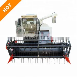 High Grain Cleanness Factory Price Rice Combine Harvester Machine thumbnail-2