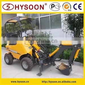 HY200 Micro Articulated Wheel Loader With Digger thumbnail-6