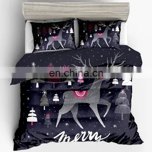 High Quality Colorful Christmas Bedding Set Comforter Set thumbnail-1