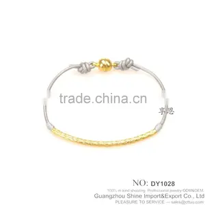 Leather String Bracelet Gold Plated Jewelry for Girls Jewelry thumbnail-2