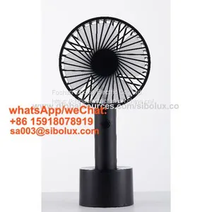 4 Inch USB Li-ion Rechargeable Fan With Detachable Holder/mini Portable Fan thumbnail-1