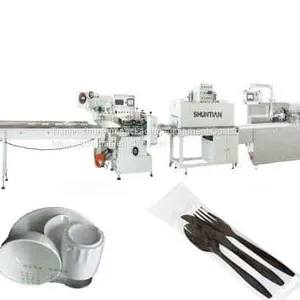 Horizontal Pillow Frozen Food Noodles Packaging Fruits Sandwich Flow Machine thumbnail-1