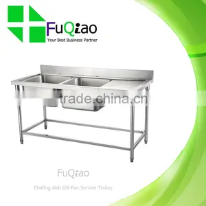 Factory Price Stainless Steel Kitchen Sink Table thumbnail-3