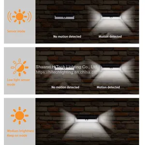 IP65 Waterproof PIR Motion Sensor Solar Wall Mounted Light 118 LEDS Outdoor Solar Lamp For Garden Street Light Cold Lighting thumbnail-4