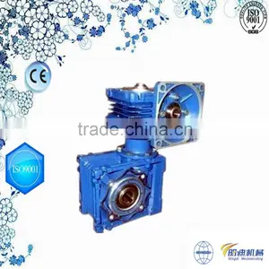 Changzhou Machinery High Efficiency RV Series Worm Gearbox With15KW MOTOR thumbnail-1