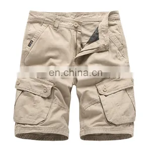 Mens Dungarees Casual Chino Cargo Shorts Pants thumbnail-1