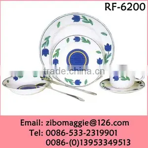Popular Daily Use Ceramic Personalized Custom Made Dinnerware With Round Shape thumbnail-1