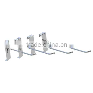 Chrome Metal Wall Grid Display Hook for Store/supermarket thumbnail-1