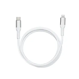 20W Nylon Braided Type C to Lightning Charging Cable C94 USB C PD Fast Charger for IPhone 13 Mini 13 Pro Max thumbnail-2