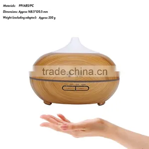 2016 New Design Light Wood Grain Cool Mist Aromatherapy Diffuser Ultrasonic Humidifier thumbnail-6
