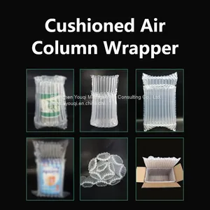 Cushioned Air Film/ Air Bubble Wrapper Film/ Cushioned Air Bag/ Cushioned Air Column Wrapper/Protective Air Wrapper/360°Packaging Protection thumbnail-3