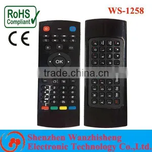 Ultra Flexible Six-axis Gyro- Sensor Fly or Air Mouse /2.4G Wireless Remote Control for Android System, PC, Smart TV and IPTV thumbnail-2
