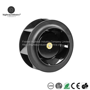 Highway 250*86mm Backward Tilt EC Centrifugal Fan Duct Ventilation Heat Exchanger Air Purifier Advertising Machine Cooling Fan thumbnail-1