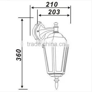 Hot Sale Outdoor Wall Lamp thumbnail-5