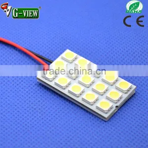 Superbright Auto Led Lamp 18 Smd 5050 3chips Led Dome Car Light thumbnail-1